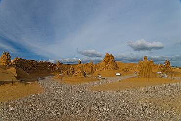 Sandskulptur Søndervig - Danmark