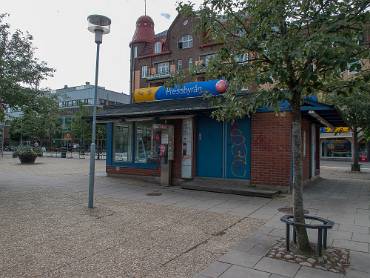Kiosken som försvann... Pressbyron - Sandtorget - Skövde
